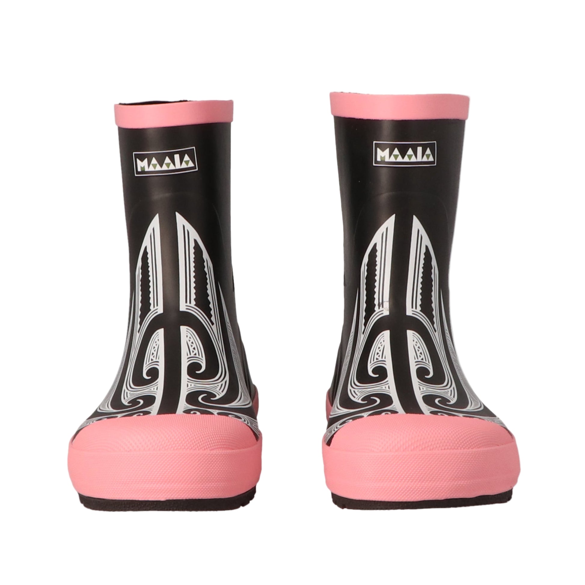 Youth Maaia Original Gumboots with Kowhaiwhai