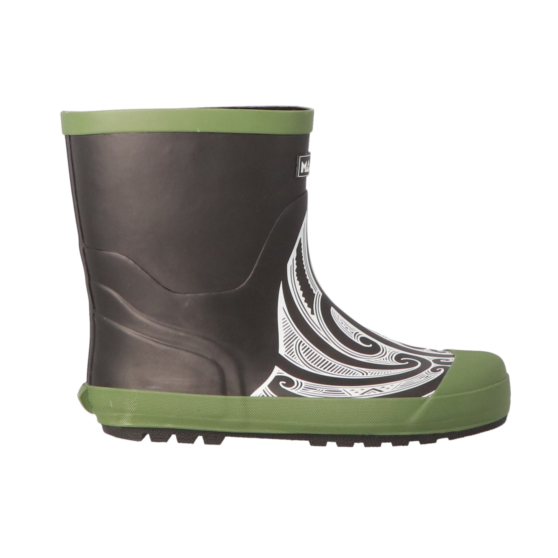 Youth Maaia Original Gumboots with Kowhaiwhai