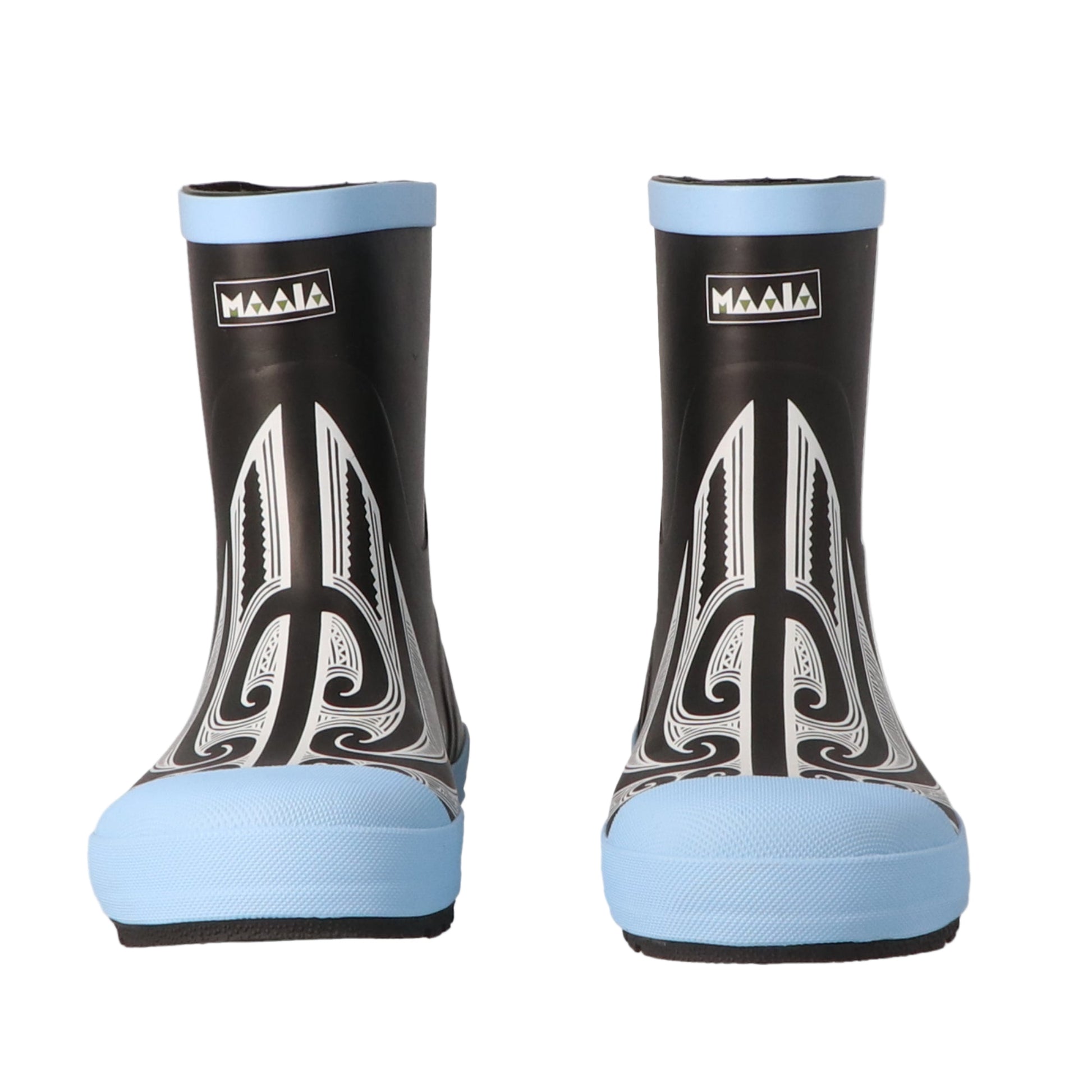 Youth Maaia Original Gumboots with Kowhaiwhai